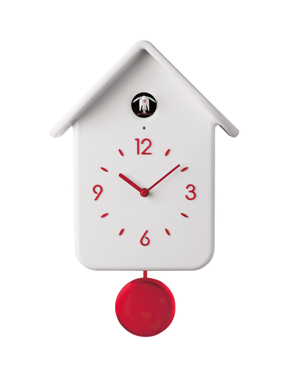 QQ - Cuckoo Clock, White