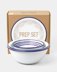 Enamel - 6pce Prep Set, Blue