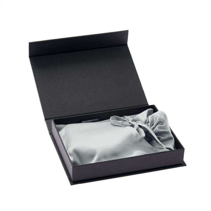 Pure Silk - Sleep Mask, Silver