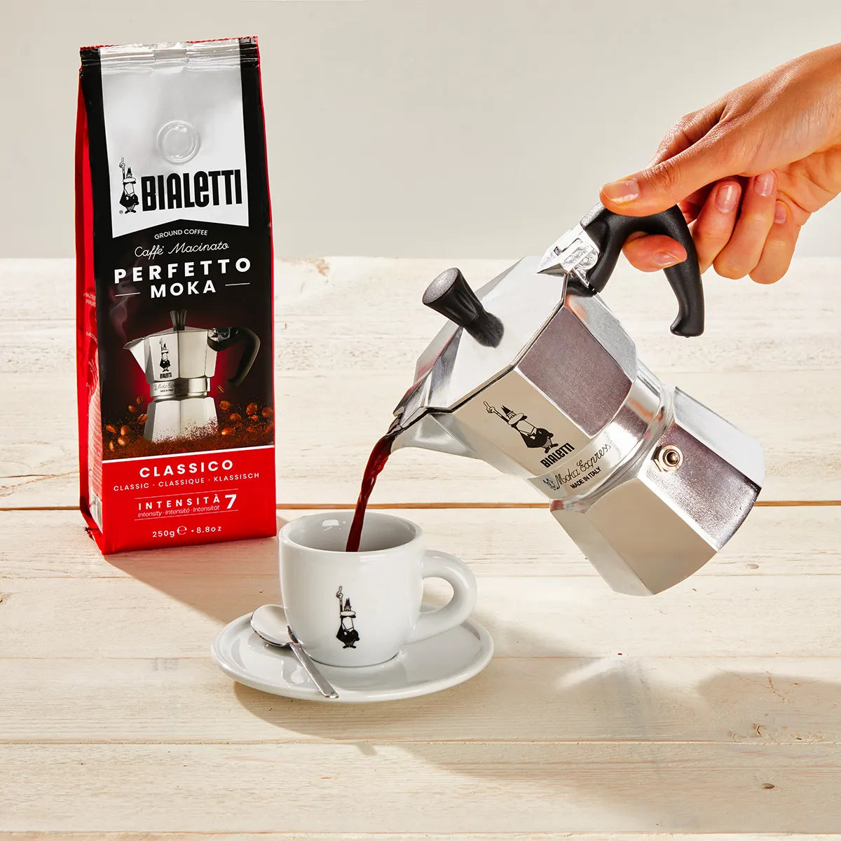 Moka Express - 3 Cup/130ml Stovetop Coffee