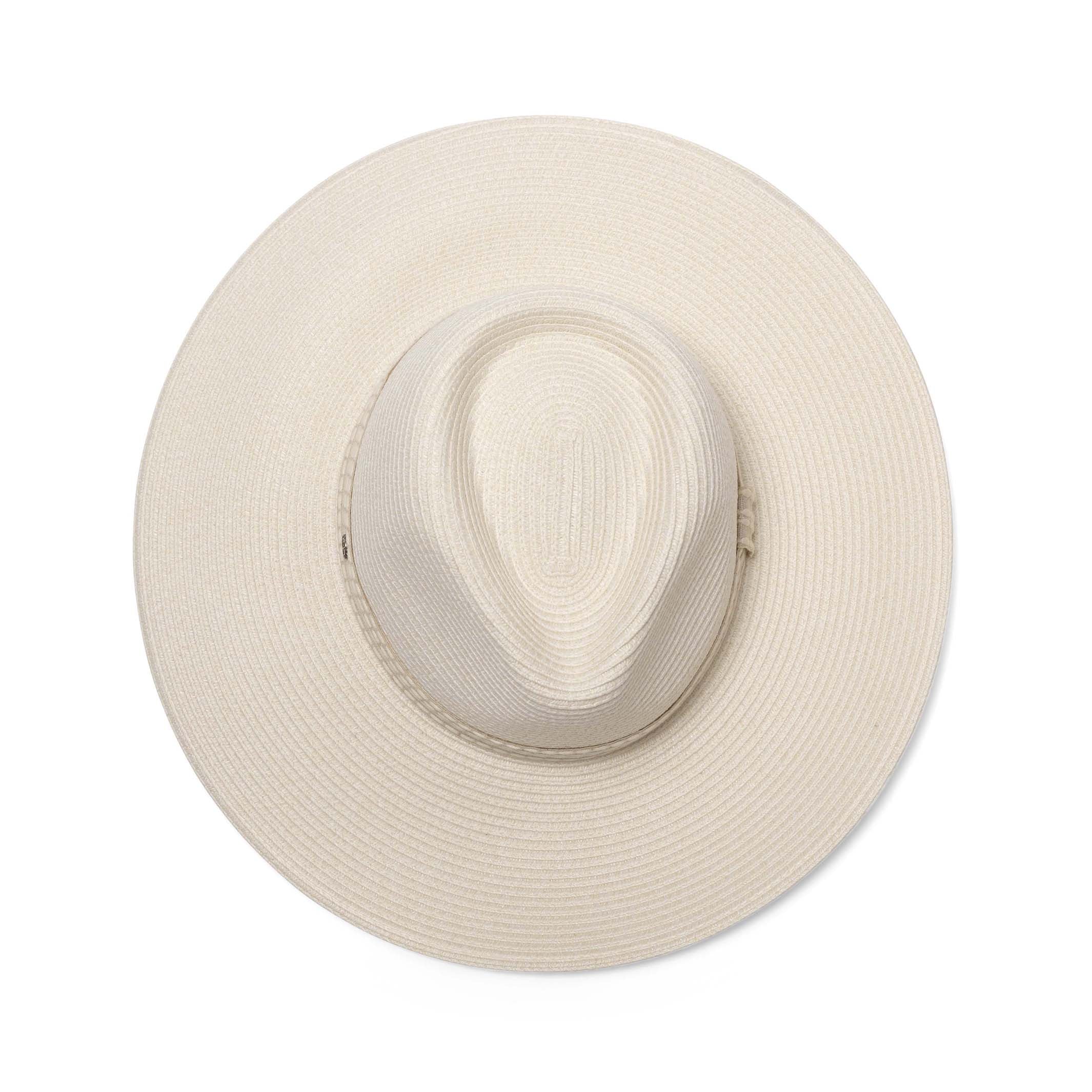 White Haven - M/L Wide Fedora, Ivory