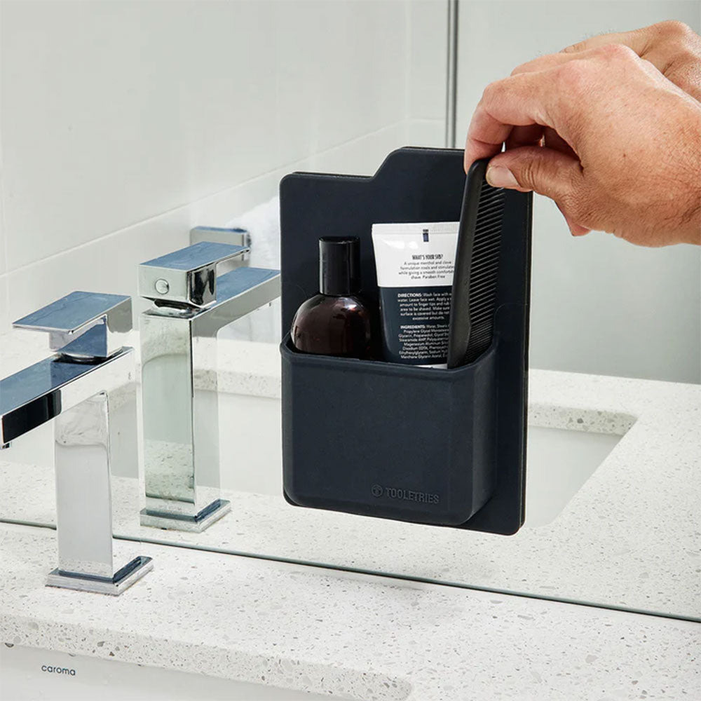 The James - Toiletries Organiser, Charcoal