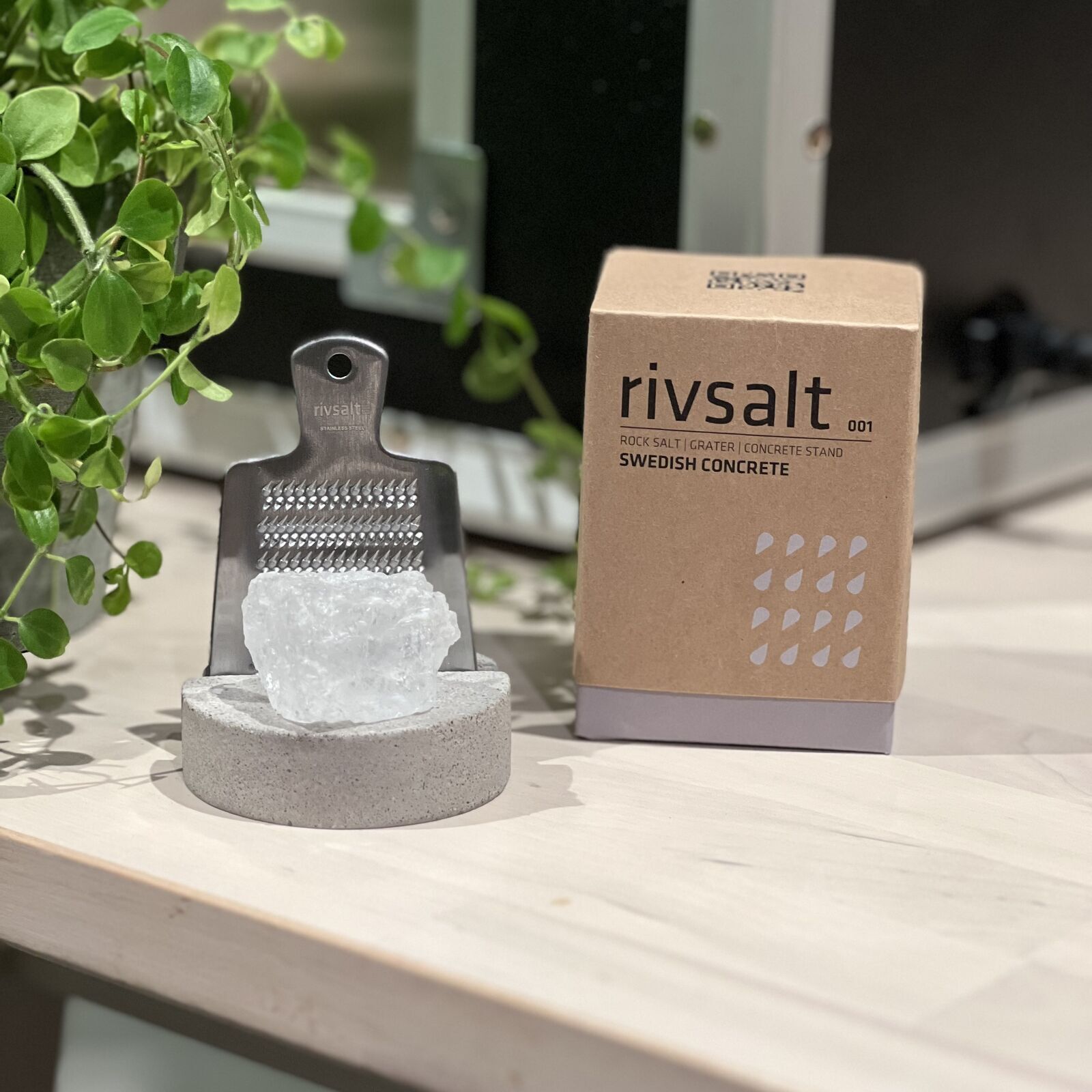 RIVSALT Halit Salt Set, Swedish Concrete – the LemonTree