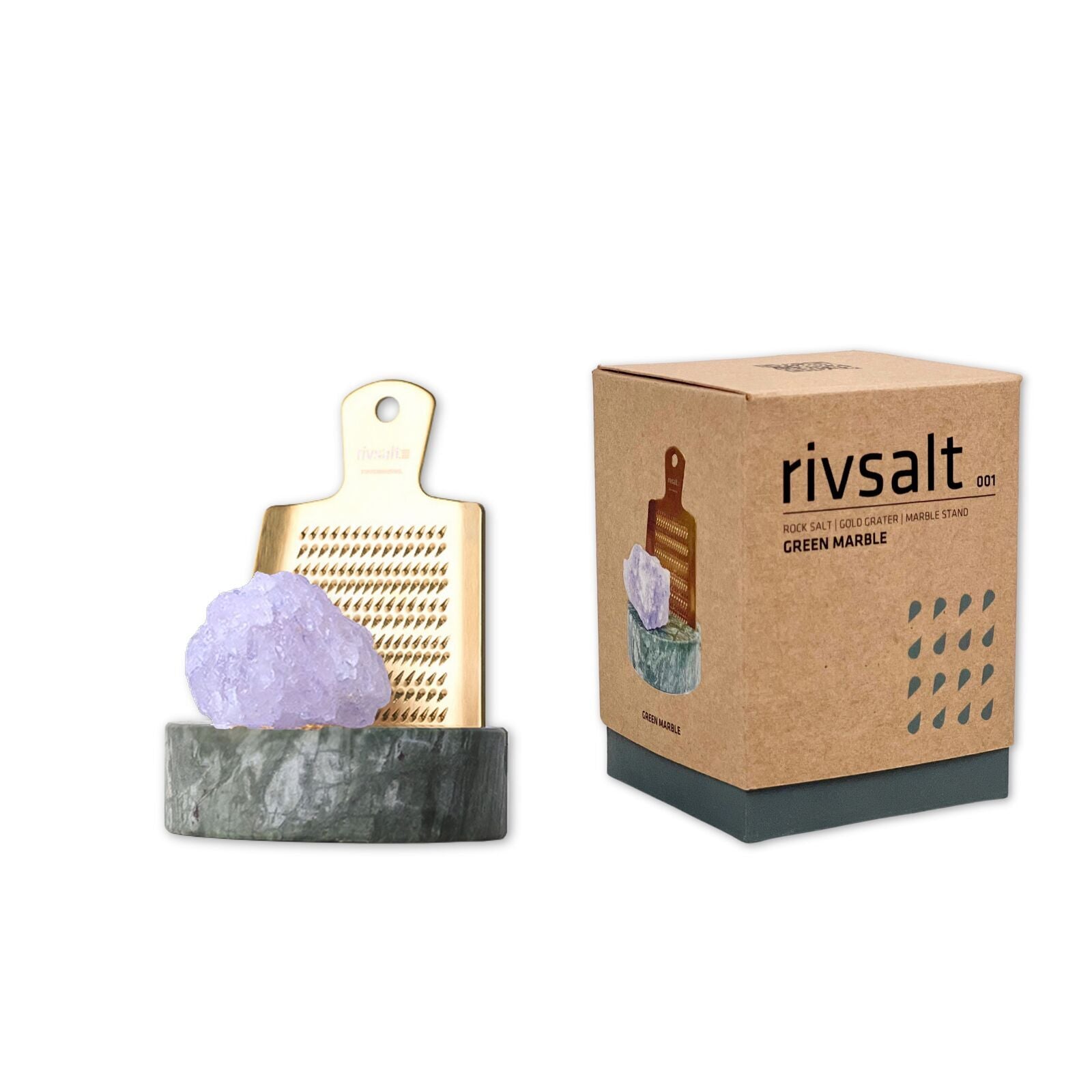 The Original - Persian Blue Salt, Green Marble