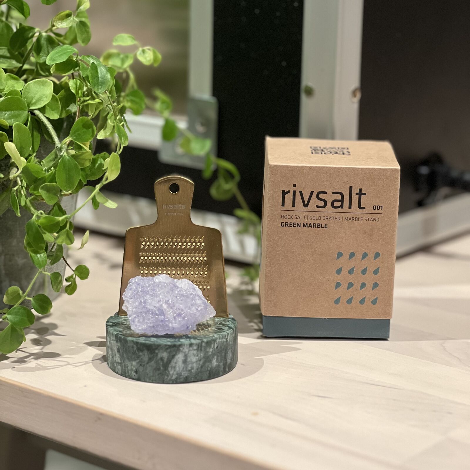 The Original - Persian Blue Salt, Green Marble