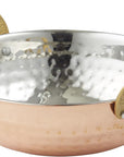 Dbl Wall Copper - 21cm Balti Dish