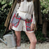 Le Sac Canvas Gardening Belt Navy Stripe