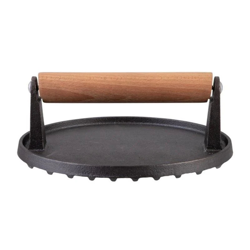 Grill Press - 17.5cm Cast Iron