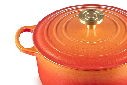 CI - 24cm Round Casserole, Ltd. Ed. Flamme Doree