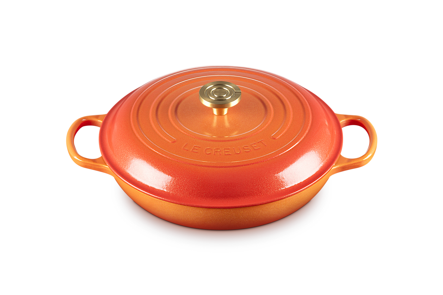 CI - 30cm Shallow Casserole, Ltd. Ed. Flamme Doree