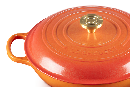 CI - 30cm Shallow Casserole, Ltd. Ed. Flamme Doree
