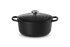 Le Creuset Cast Iron 26cm Round Casserole SS Knob, Satin Black
