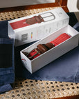 Lausanne - Braided Belt, Rich Red
