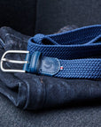 Miami - Braided Belt, French Navy
