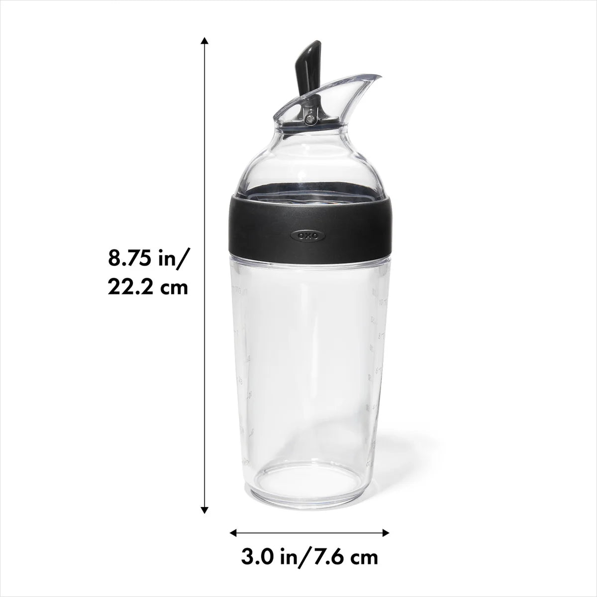 Good Grips - Salad Dressing Shaker, Black