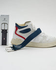 Miami - Braided Belt, French Navy