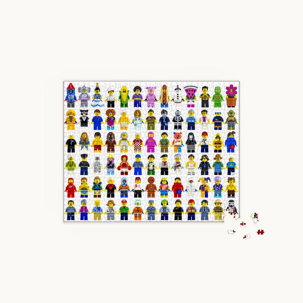 LEGO Minifigure - 1,000pce Jigsaw Puzzle