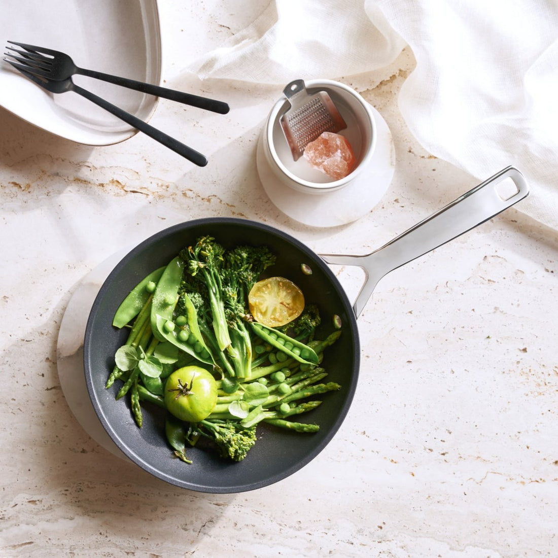 Toughened Non Stick - 20cm Omelette Pan