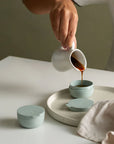 Minis - Set 2, 60ml Bowls w Lid, Eucalyptus