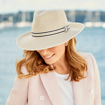 Malibu - M/L Fedora, Caramel