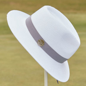 Sawgrass - M/L Fedora Golf, White/Navy