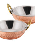 Dbl Wall Copper - 13cm Balti Dish
