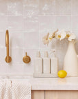 Kitchen Trio - 3x300ml w Tray, Stone