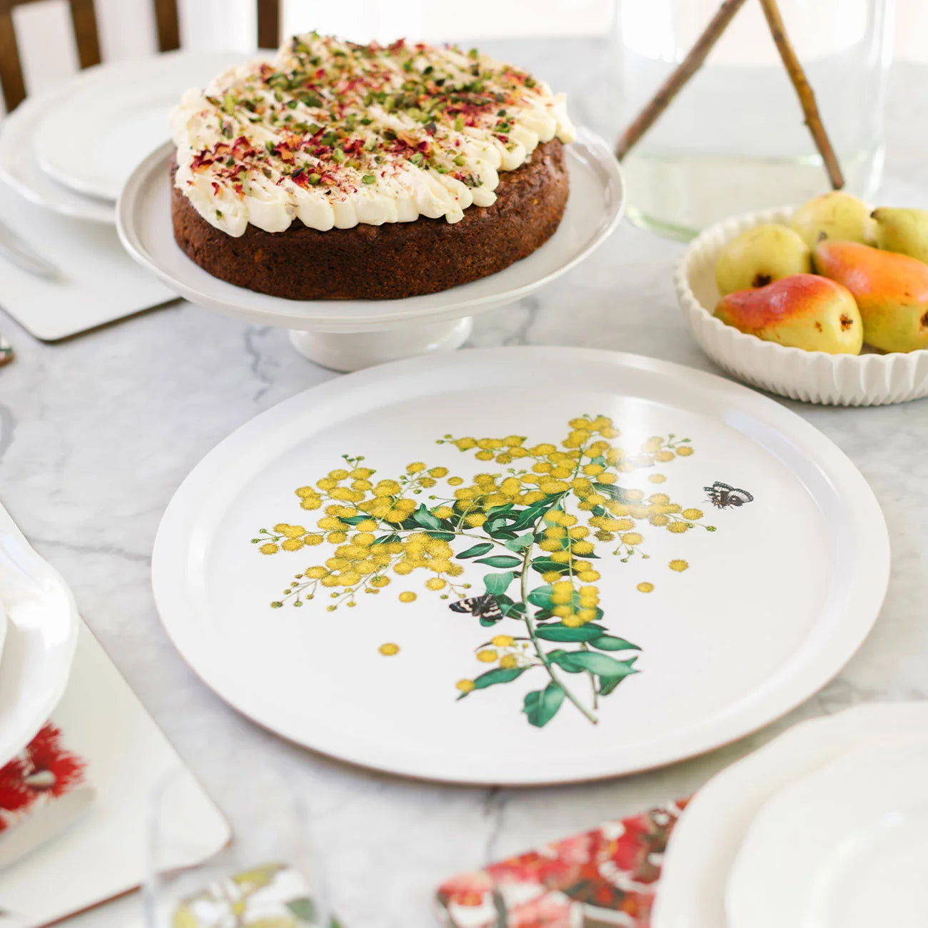 Wattle - 39cm Birch Melamine Tray