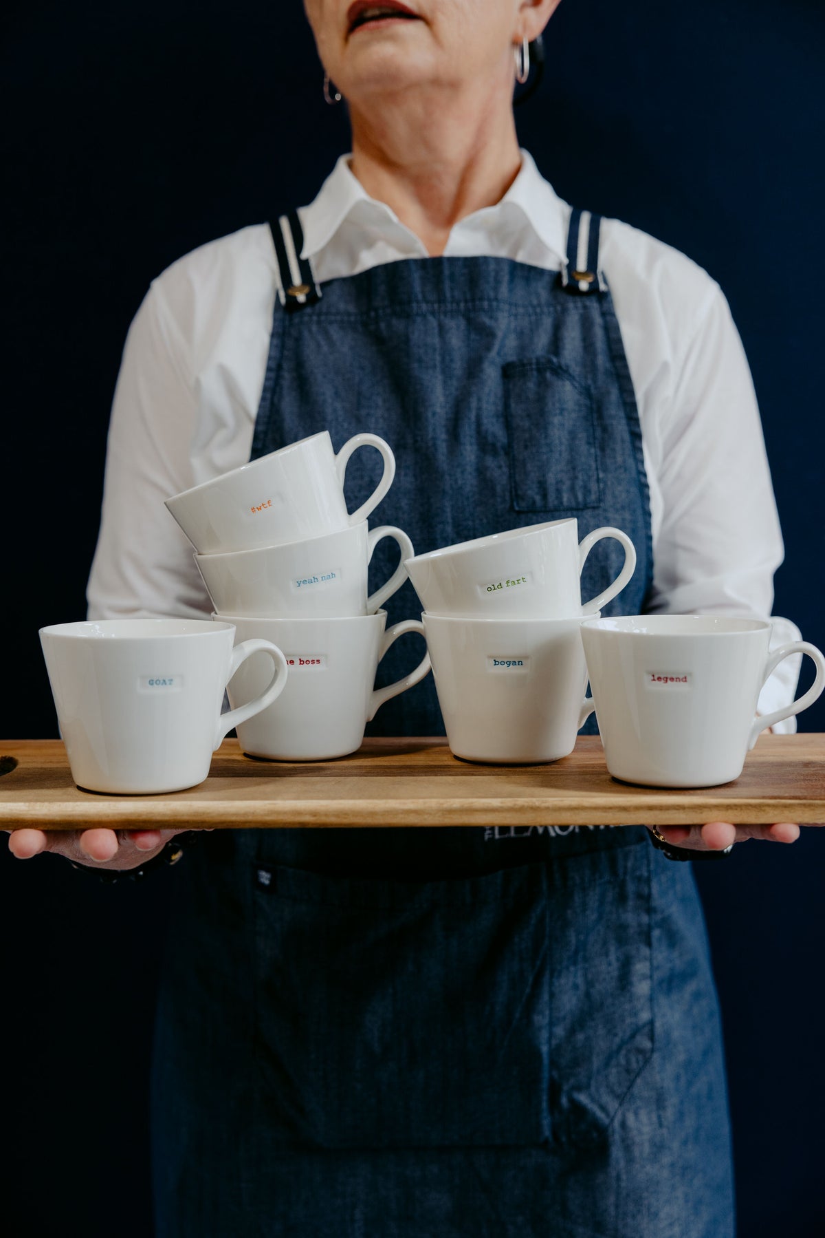 Word Range - 350ml Porcelain Mug, drama queen
