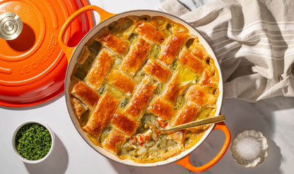 CI - 30cm Shallow Casserole, Ltd. Ed. Flamme Doree