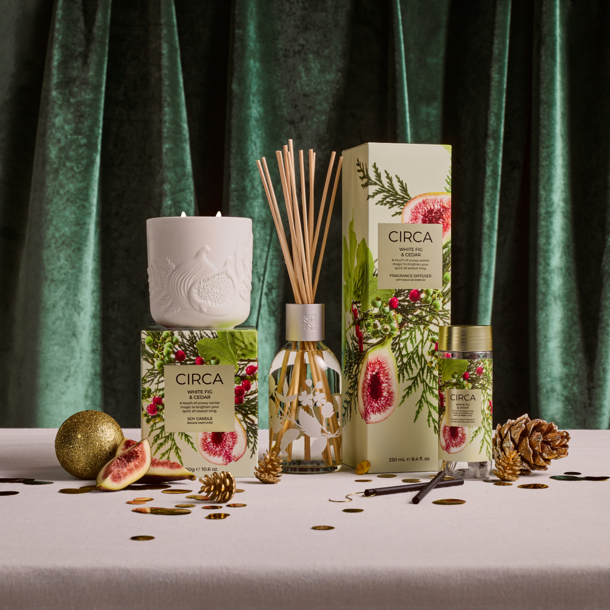 White Fig &amp; Cedar - 250ml Diffuser