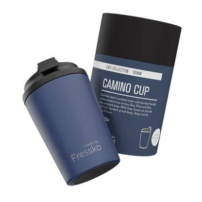 Camino - 340ml/12oz Cafe Cup, Denim