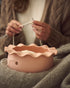 Robert Gordon Cardigang 25cm Stoneware Yarn Bowl, Coral
