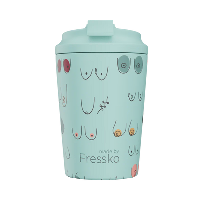 Camino CC - 12oz Cafe Cup, Breezy Boobie 2.0