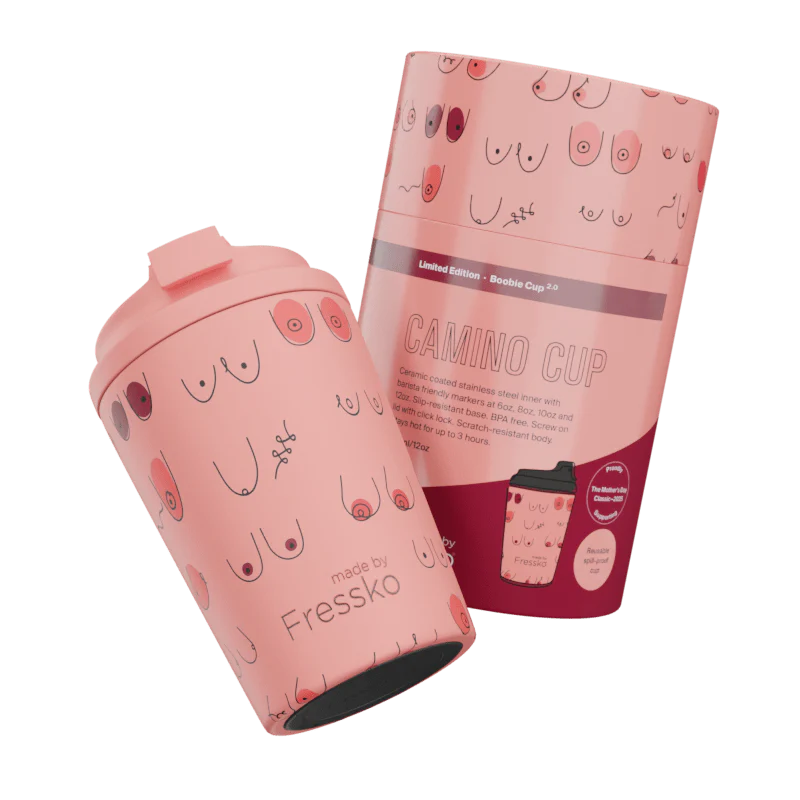 Camino CC - 12oz Cafe Cup, Peachy Boobie 2.0