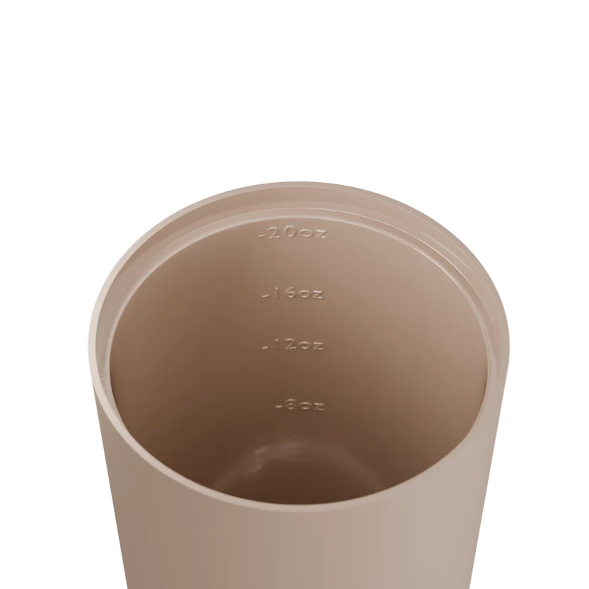 Venti - 600ml/20oz Ceramic Lined Tumbler, Oat