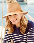 Palma - L/XL Raffia Fedora, Natural