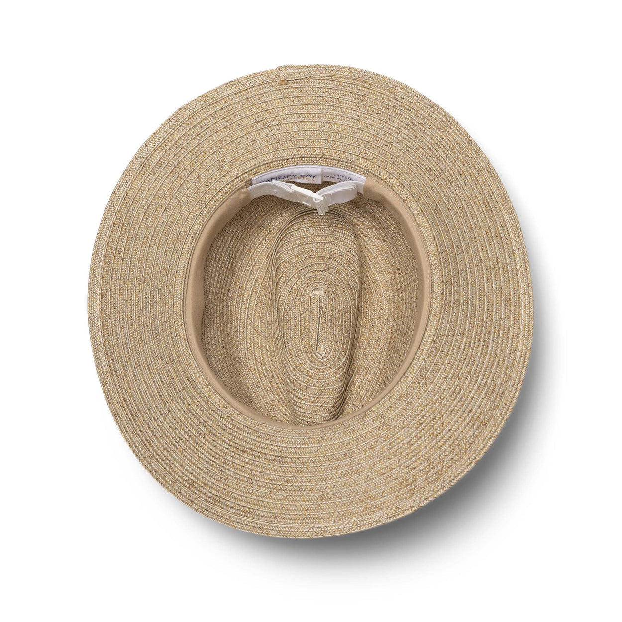 Broughton - L/XL Unisex Fedora, Camel