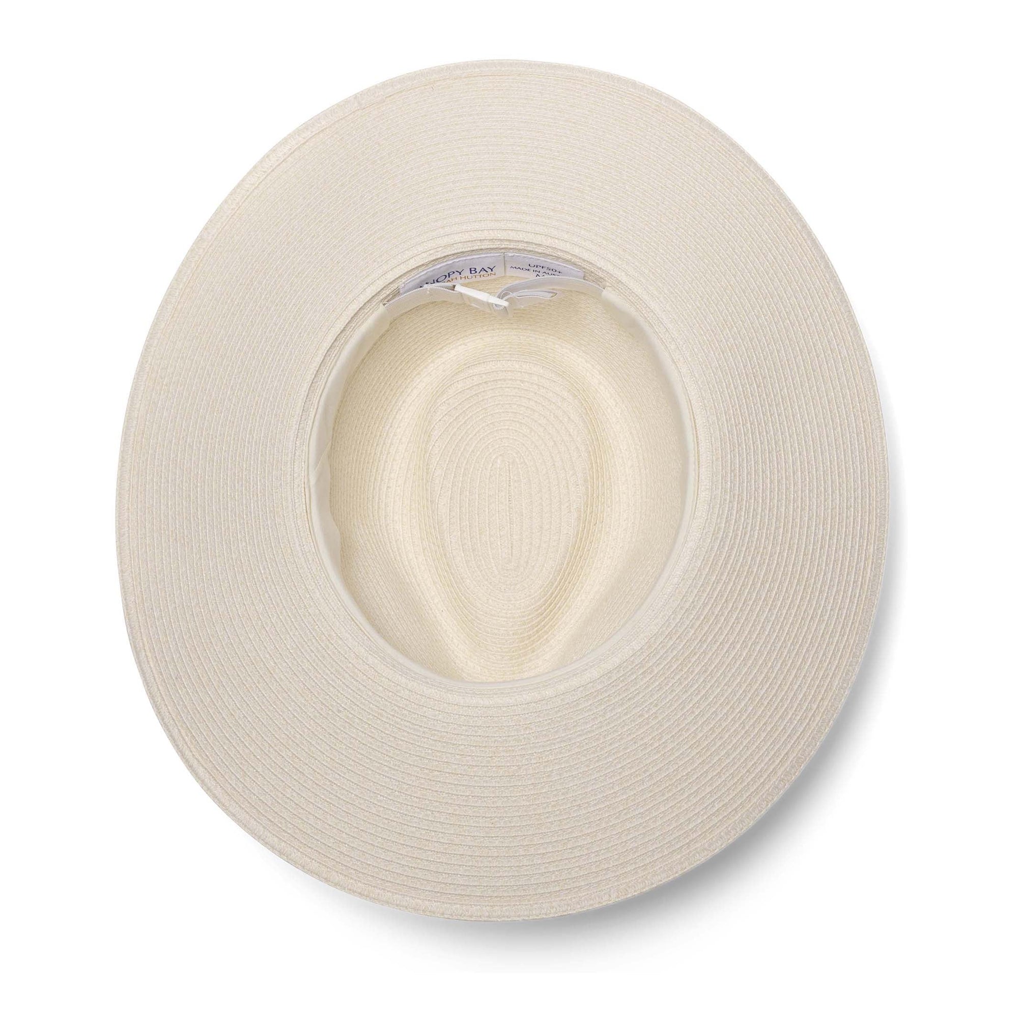 Whitehaven - M/L Wide Fedora, Ivory