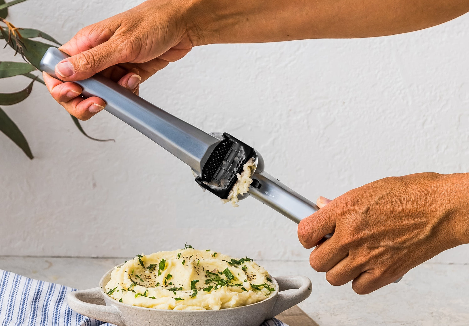 Garject - Ultimate Garlic Crusher, Black