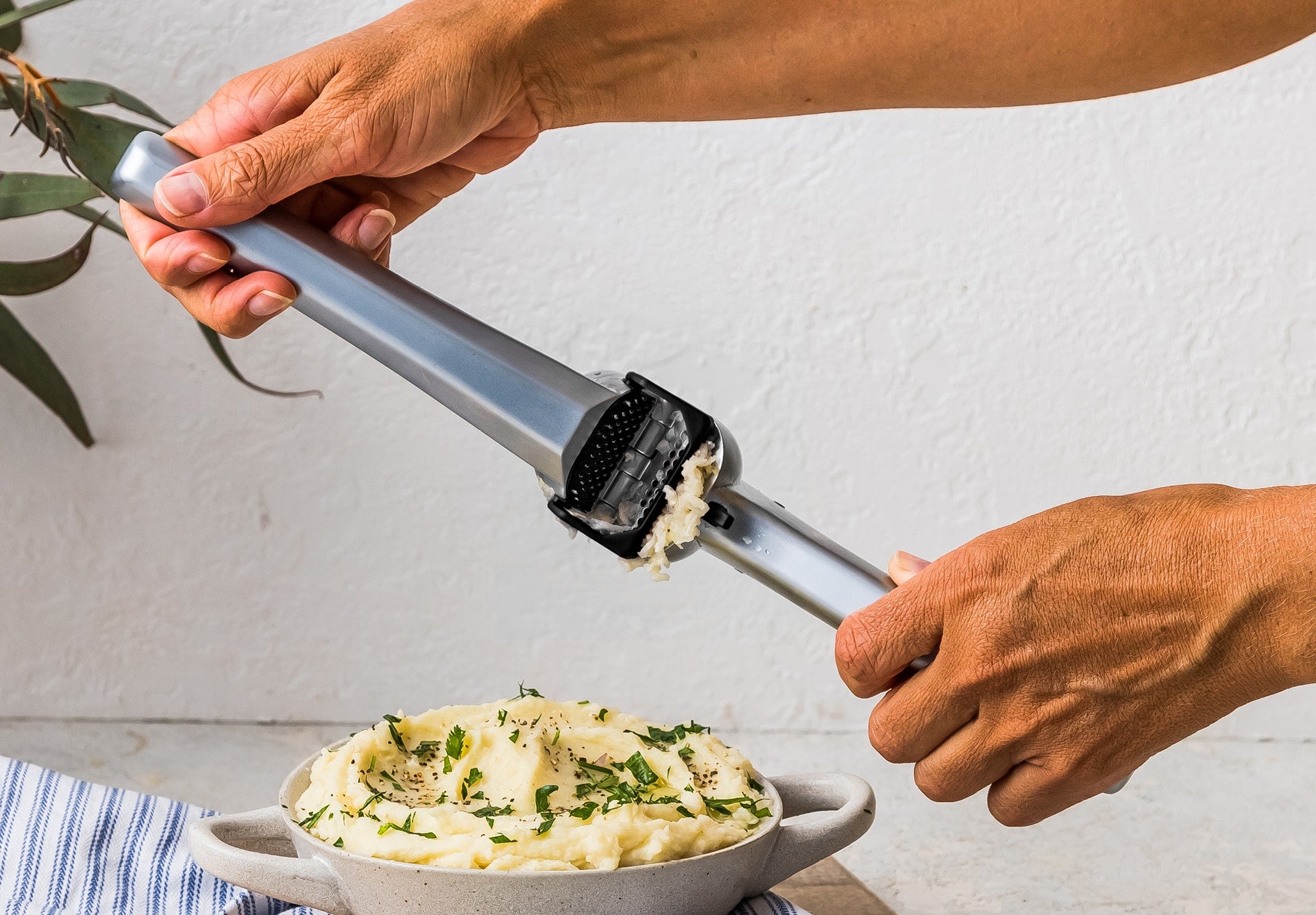 Garject - Ultimate Garlic Crusher, Black