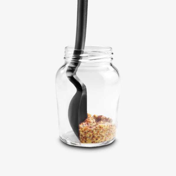 Mini Supoon - Sit Up Scraping Spoon, Black