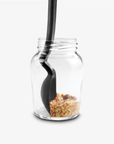 Mini Supoon - Sit Up Scraping Spoon, Black