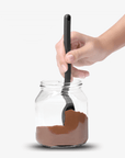Mini Supoon - Sit Up Scraping Spoon, Black