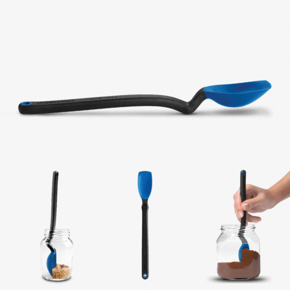Mini Supoon - Sit Up Scraping Spoon, Navy