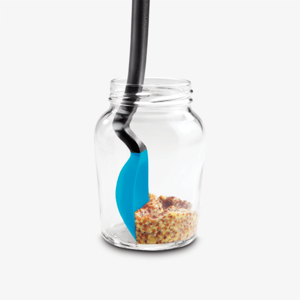 Mini Supoon - Sit Up Scraping Spoon, Aqua
