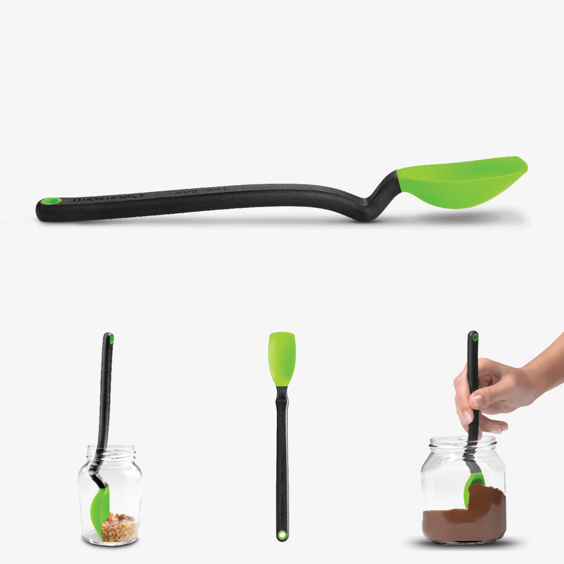Mini Supoon - Sit Up Scraping Spoon, Green