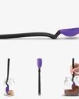 Mini Supoon - Sit Up Scraping Spoon, Purple