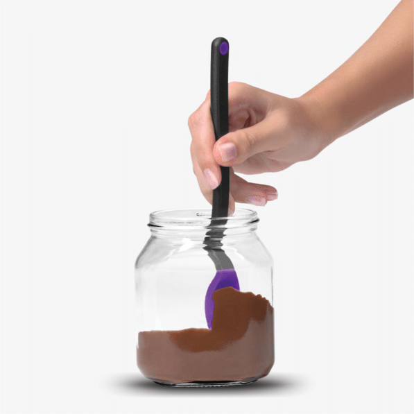 Mini Supoon - Sit Up Scraping Spoon, Purple