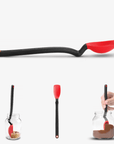Mini Supoon - Sit Up Scraping Spoon, Red
